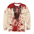 Halloween Costumes hoodies Halloween 2019 scary Party Sweatshirt Casual Long Sleeves Tops - menochic